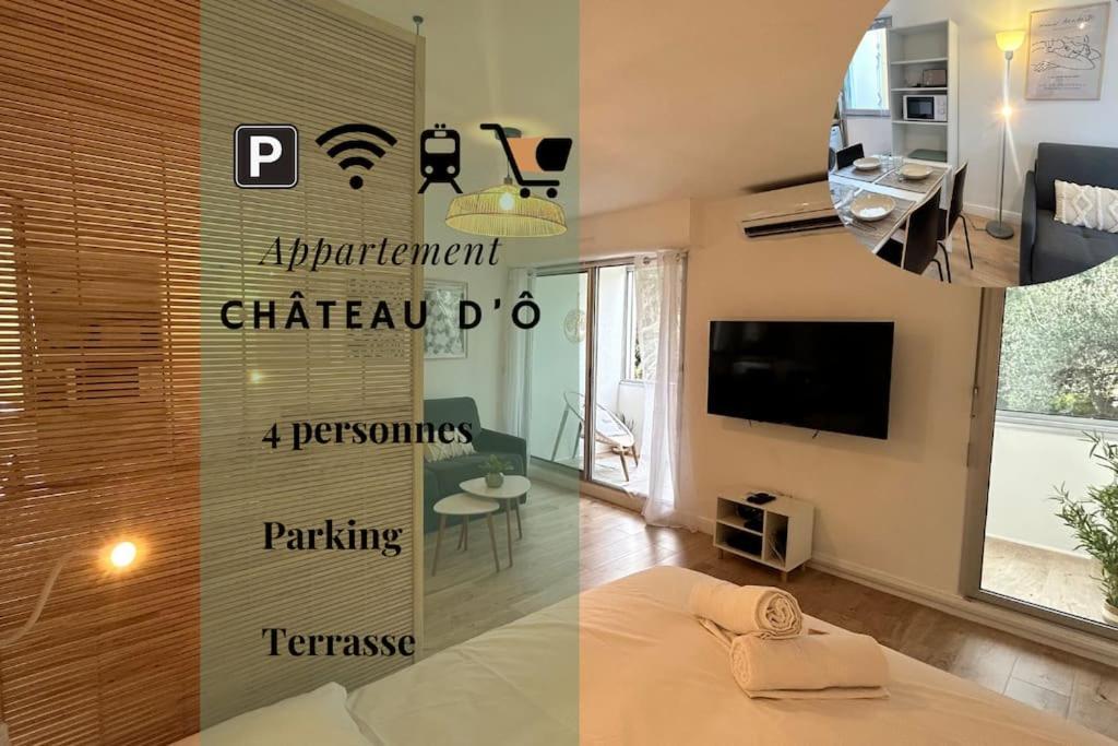041 - Studio Le Chateau D'O, Appart 4Pers, Parking, Proche Faculte De Medecine Montpellier Buitenkant foto