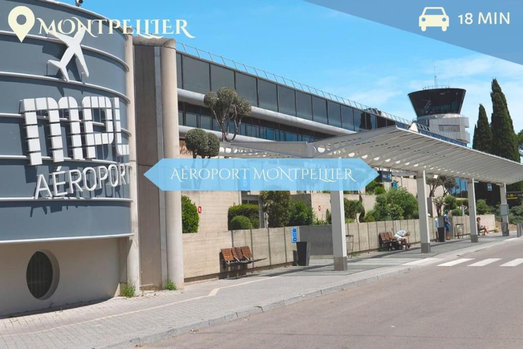 041 - Studio Le Chateau D'O, Appart 4Pers, Parking, Proche Faculte De Medecine Montpellier Buitenkant foto